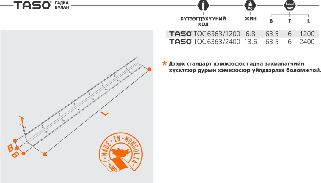 TASO LLC | Хэв Хашмал, Тулаасны Үндэсний Үйлдвэр
